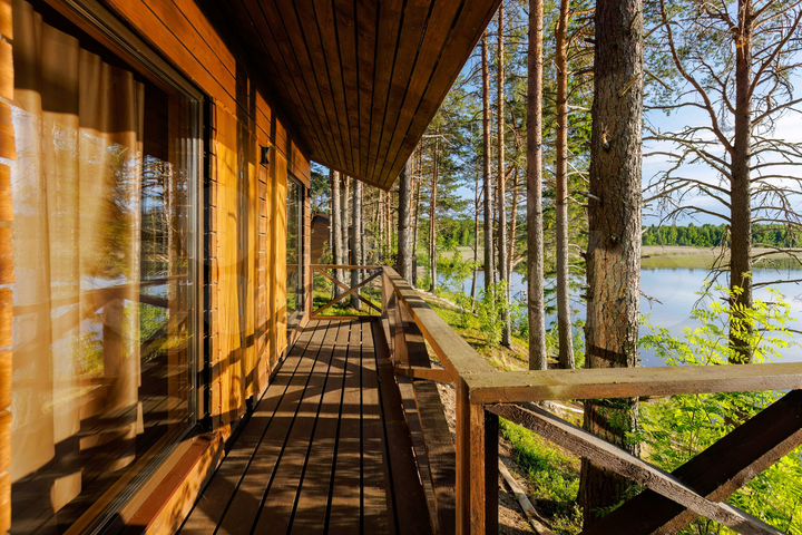 Коттедж 55 м² на участке 80 сот.