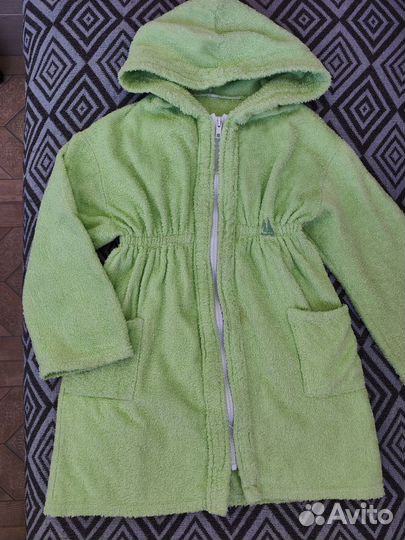 Халаты махровые для девочки 5-6лет