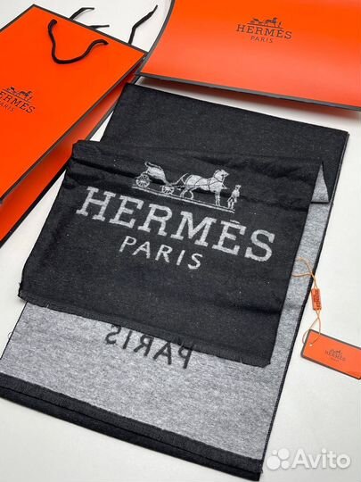 Шарф мужской hermes