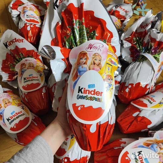 Эксклюзивные фигурки Winx reboot Kinder Maxi 2023