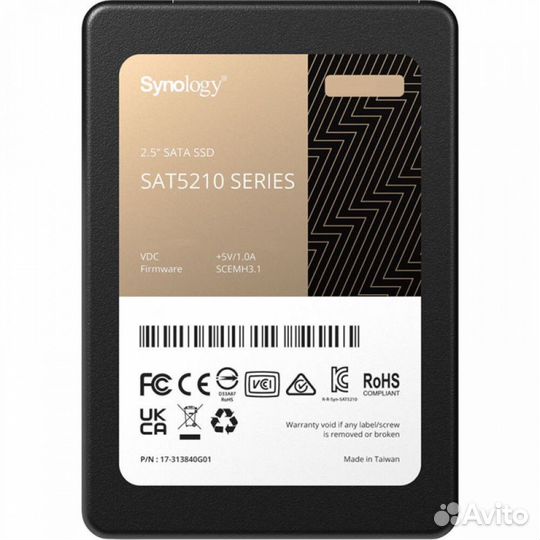 Серверный жесткий диск Synology SSD SAT5210 435883