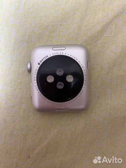 Часы apple watch 3 42mm на icloud