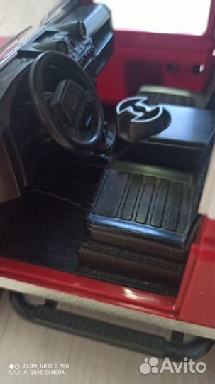 Пожарная машина джип Брудер