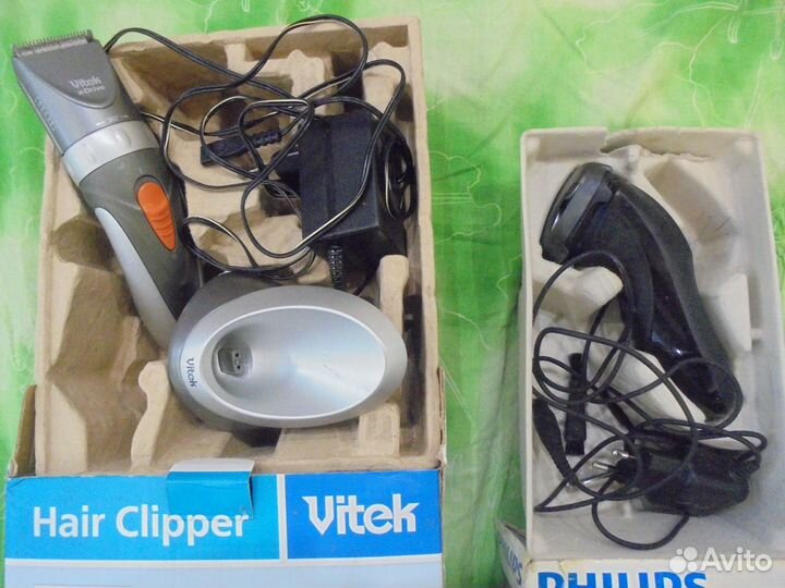 Машинка для стрижки волос и бритва