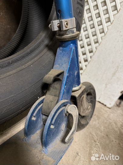 Самокат Re Action, синий