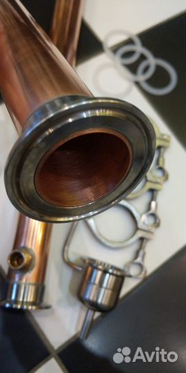 Медная вискарная колонна