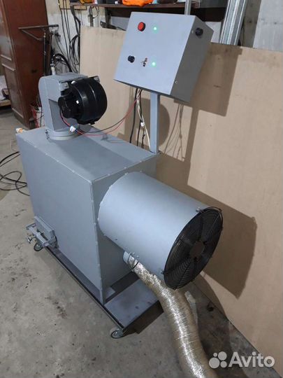 Калорифер на отработке