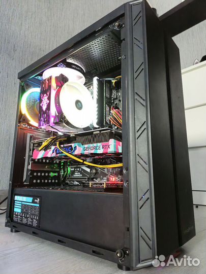 Игровой пк intel 14 ядер/SSDm2/RTX3070+монитор