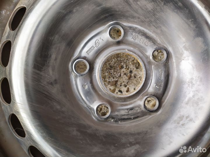 Оригинальные штампованные диски Volkswagen