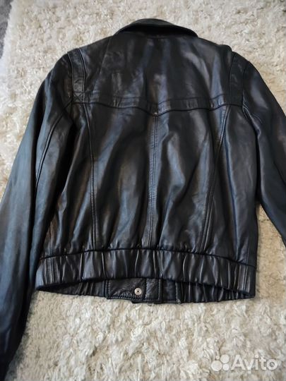 Куртка кожаная женская 40 42 размер Chloe