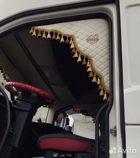 Шторы на грузовые автомобили Volvo и др