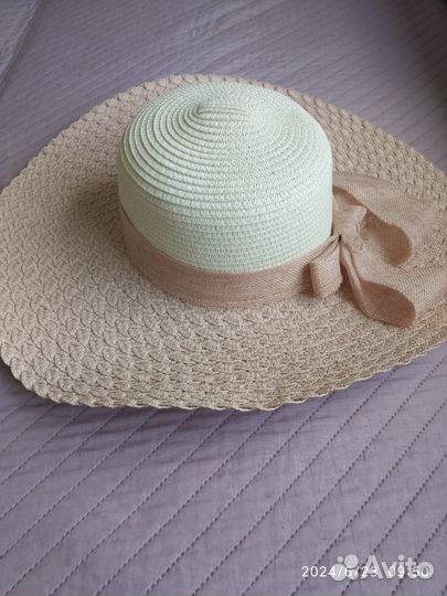 Шляпа женская пляжная