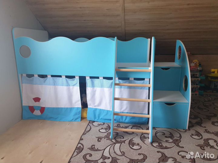 Детская кровать чердак