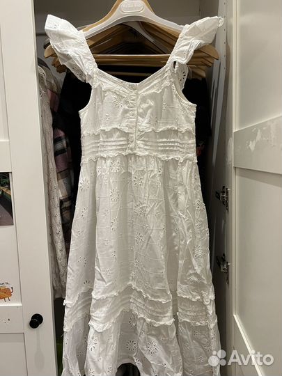 1) Платье для девочки zara летняя