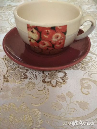 Чашка с блюдцем СССР