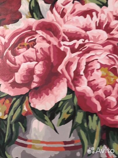 Картины по номерам раскрашенная