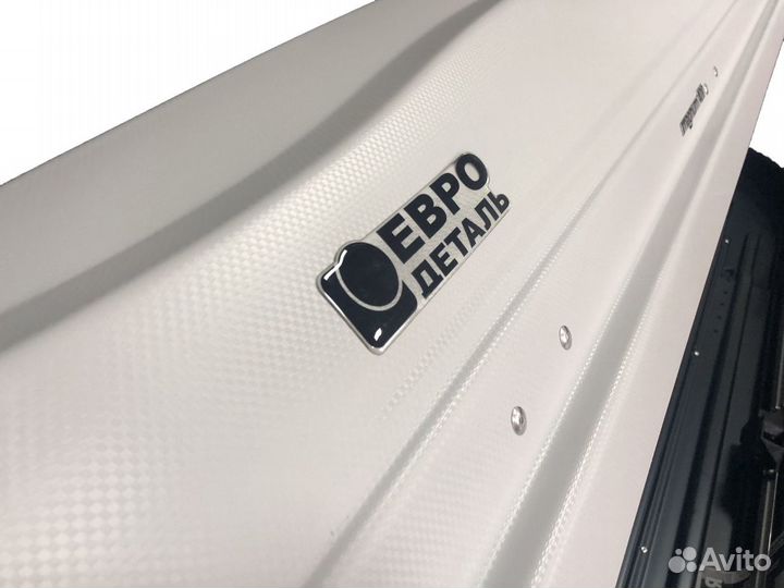 Бокс багажный ED Магнум 300 белый карбон