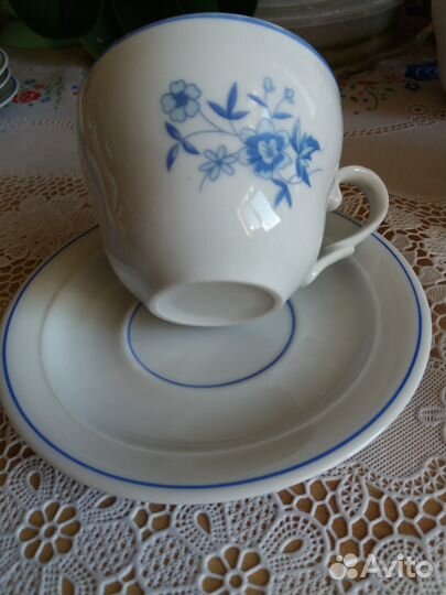 Чайная пара от кукольного сервиза гдр