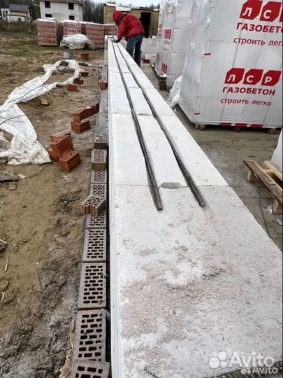 Блок из газобетона лср сгз D400 250х400х625