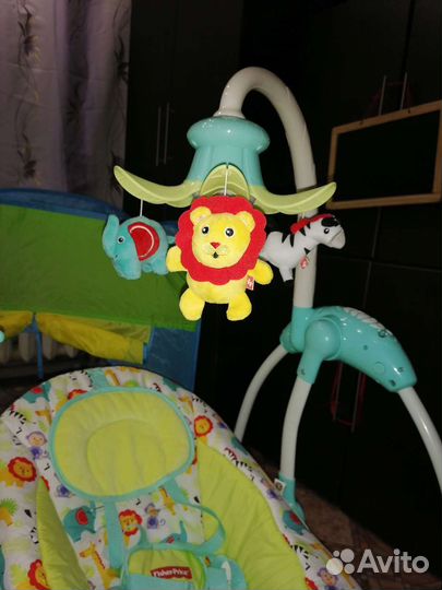 Электронные качели