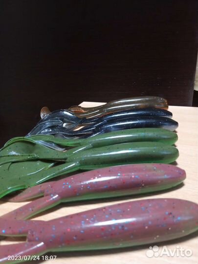 Силиконовые приманки Лягуха для ловли крупной щуки