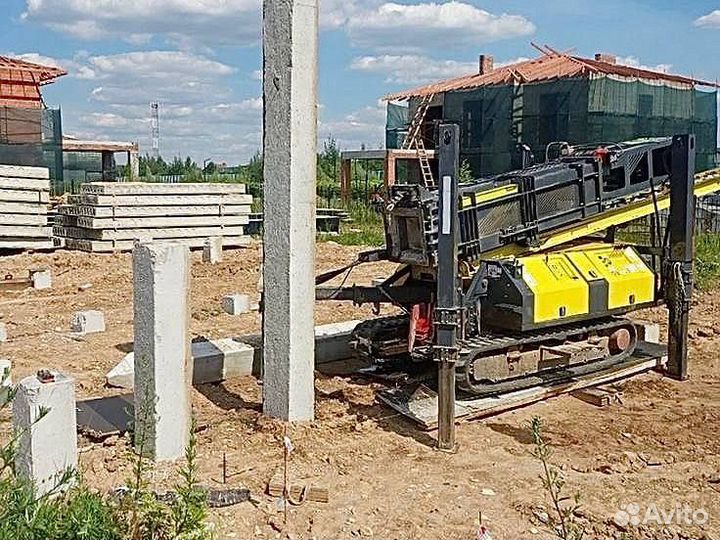 Забить жб сваи / Заводские гарантия качества