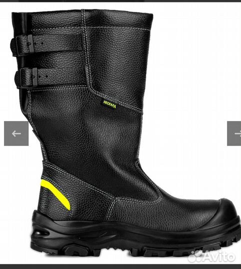 Сапоги зимние мужские неогард, 42 размер, кожа мех