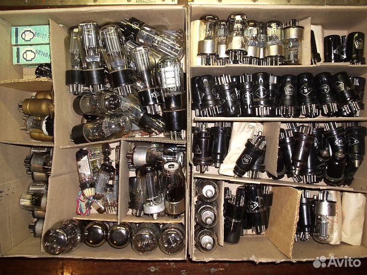 Радиолампы СССР, Венгрии, Польши (складские, в/п)