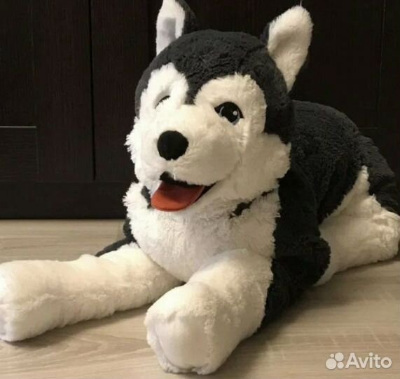 Плюшевая собака из Икеи