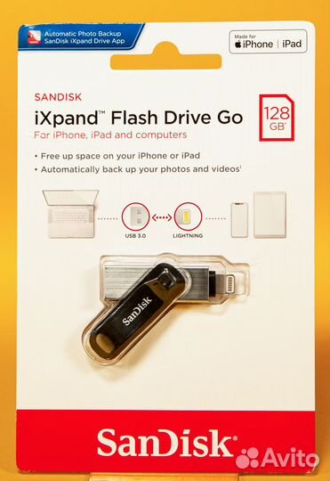 SanDisk 128GB iXpand Flash Drive Go for iPhone