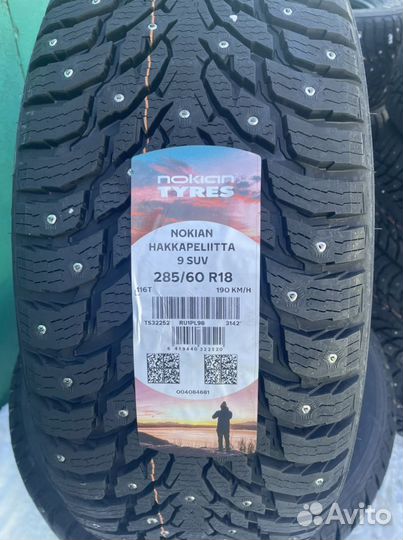 Nokian Tyres Hakkapeliitta 9 SUV 285/60 R18 116T