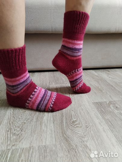 Носки вязаные ручной работы