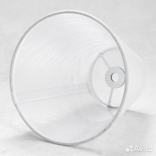 Люстра подвесная металл и текстиль модерн