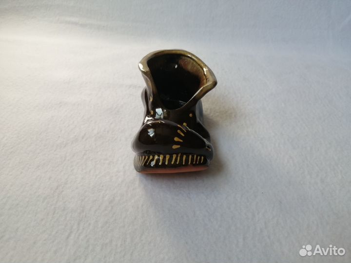 Пепельница в форме башмака СССР