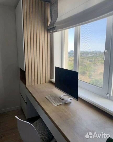 Подоконники и откосы из шпона