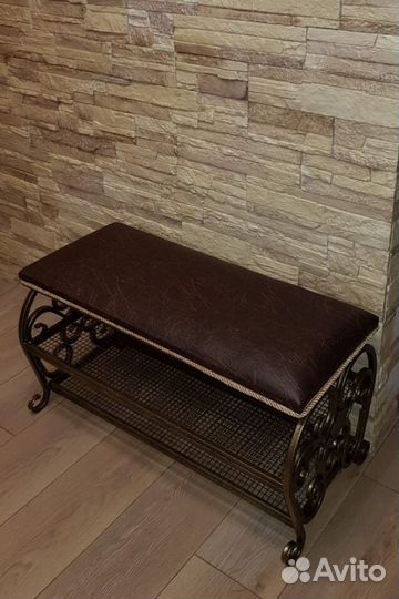 Банкетка-обувница для прихожей