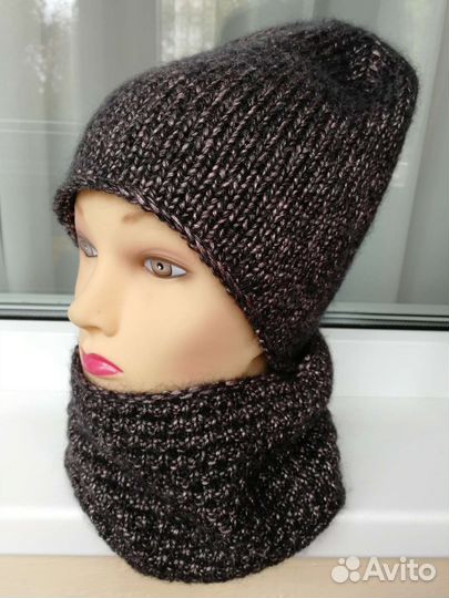 Шапка и снуд женские