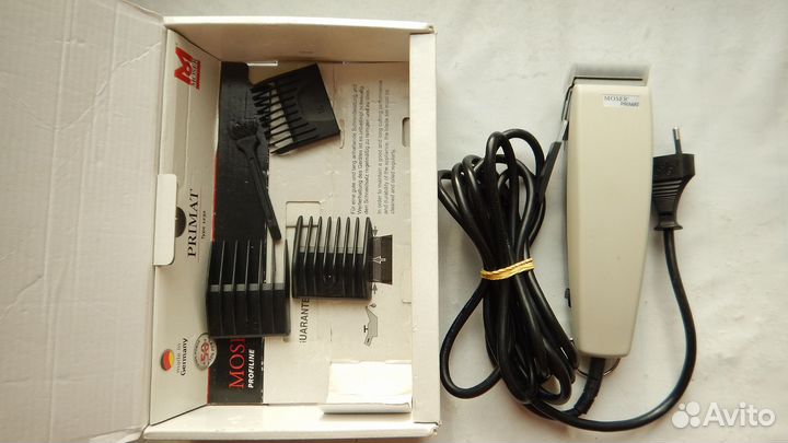 Машинка moser primat rex 1230