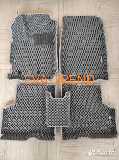 Коврики ева, эва, 3-д renault duster III AWD