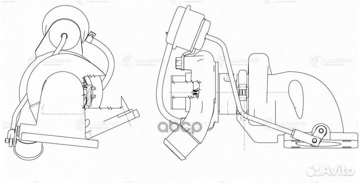 Турбокомпрессор для а/м Ford Transit (06) 2