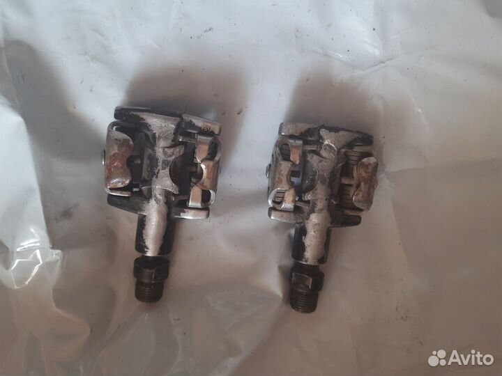 Педали для велосипеда, контактные SPD