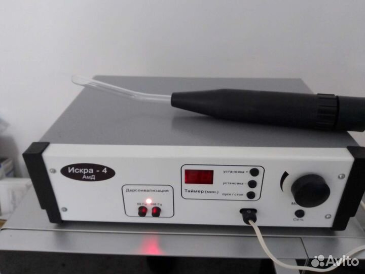 Аппарат для местной дарсонвализации амд-«Искра-4
