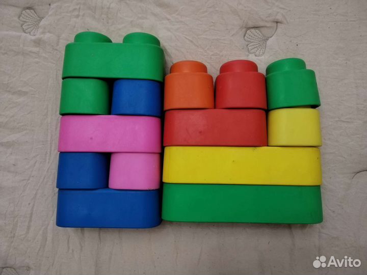 Мягкие кирпичики конструктор