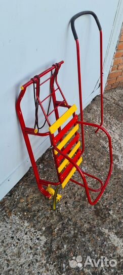 Санки с колесами