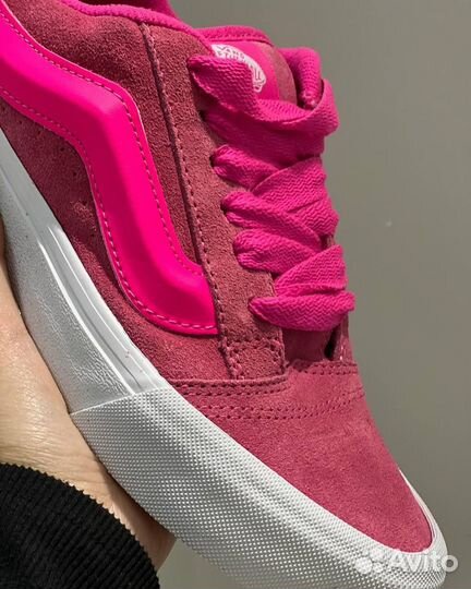 Vans Knu Skool Pink розовые