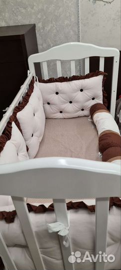 Бортики в кроватку бу