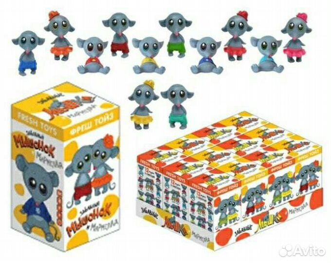 Серии игрушек -Маджики, Fresh toys и Sweet box