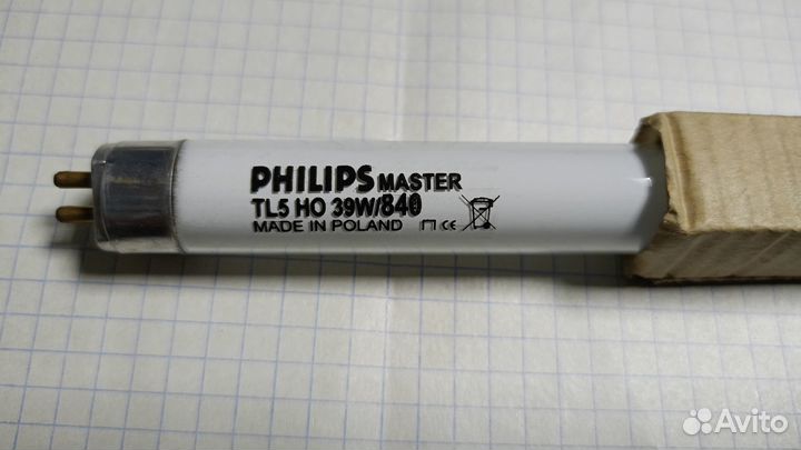 Лампы Philips TL5 HO 39W/865, T5, G5, 850 мм