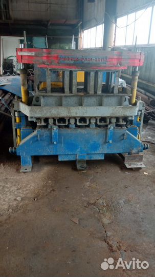 Вибропресс для производства тротуарной плитки