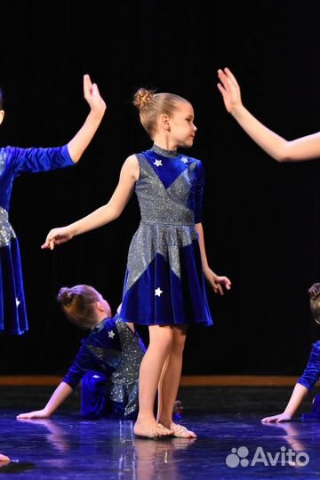 Костюм (платье) для танцев, акробатики 128-140